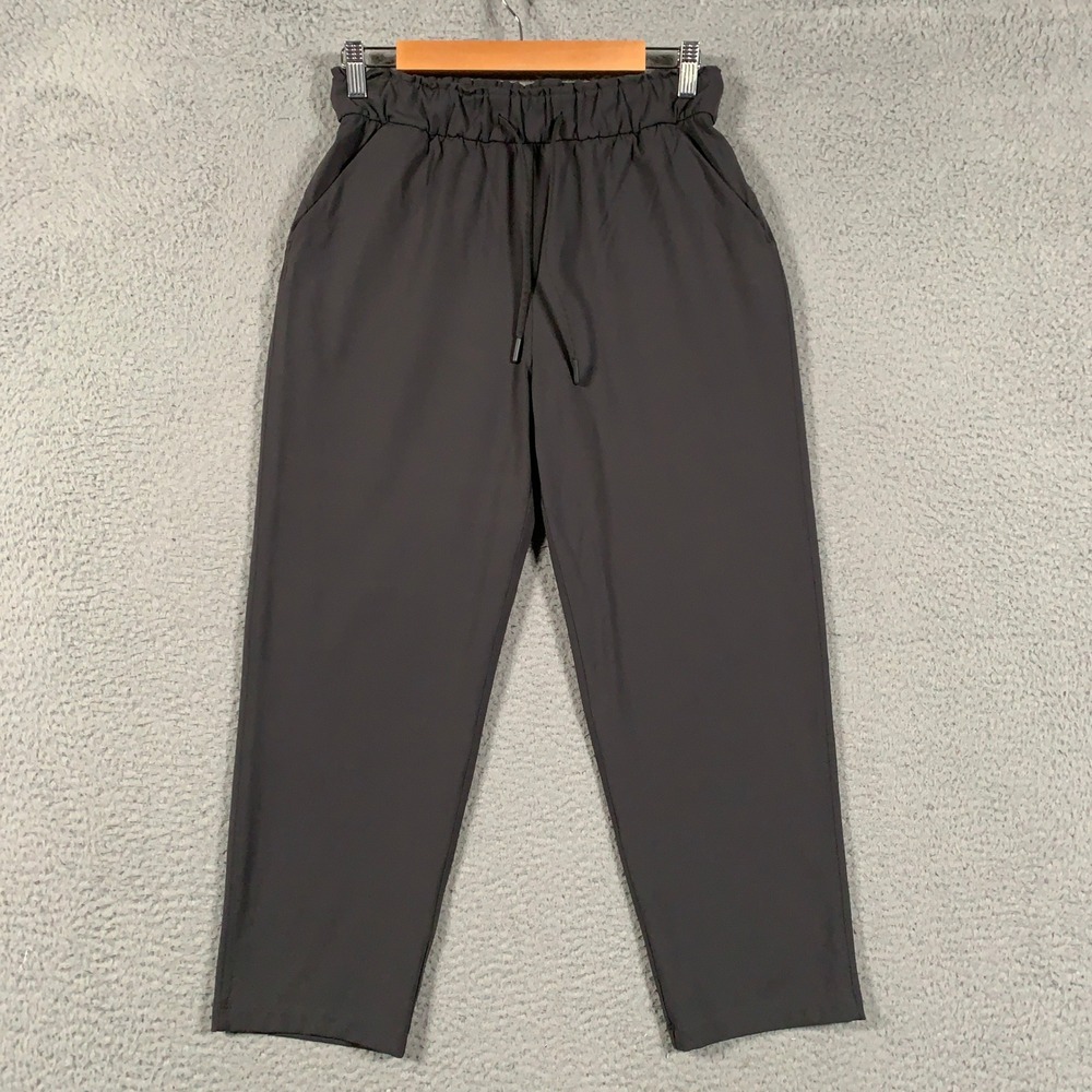 Lululemon Keep Moving Pant High-Rise 7/8 Pant Women 6 Graphite Grey Athleisure